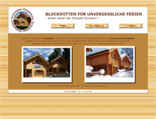 Tablet Screenshot of ferienhuetten-zimmermann.at